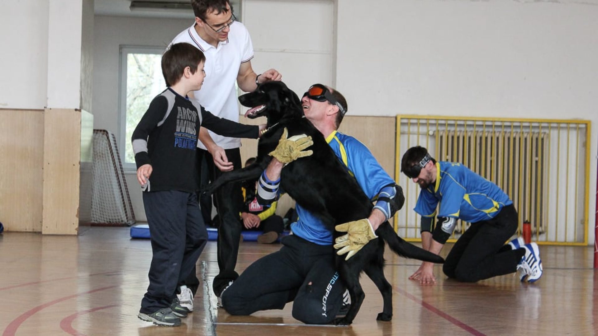 GOALBALLOVÁ LIGA V PRAZE, 29.03.2014